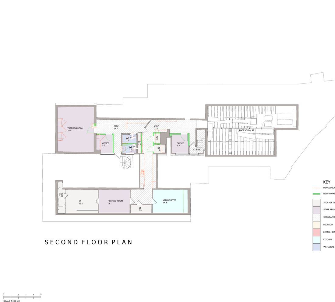 Proposed floor plan